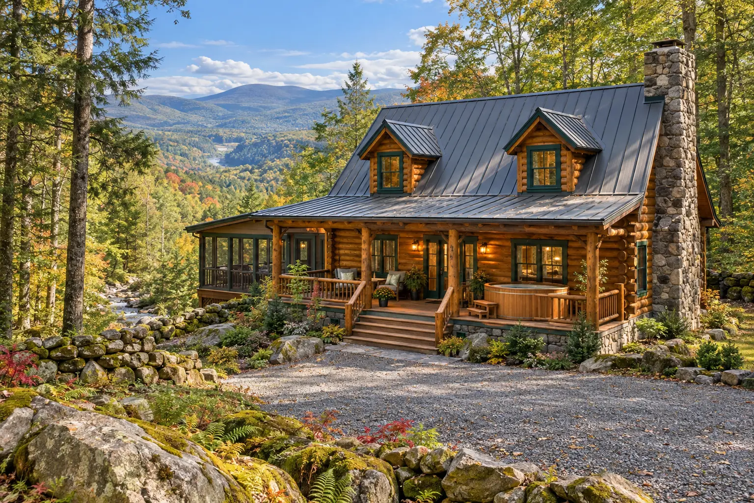 Hemlock Ridge Cabin with hot tub