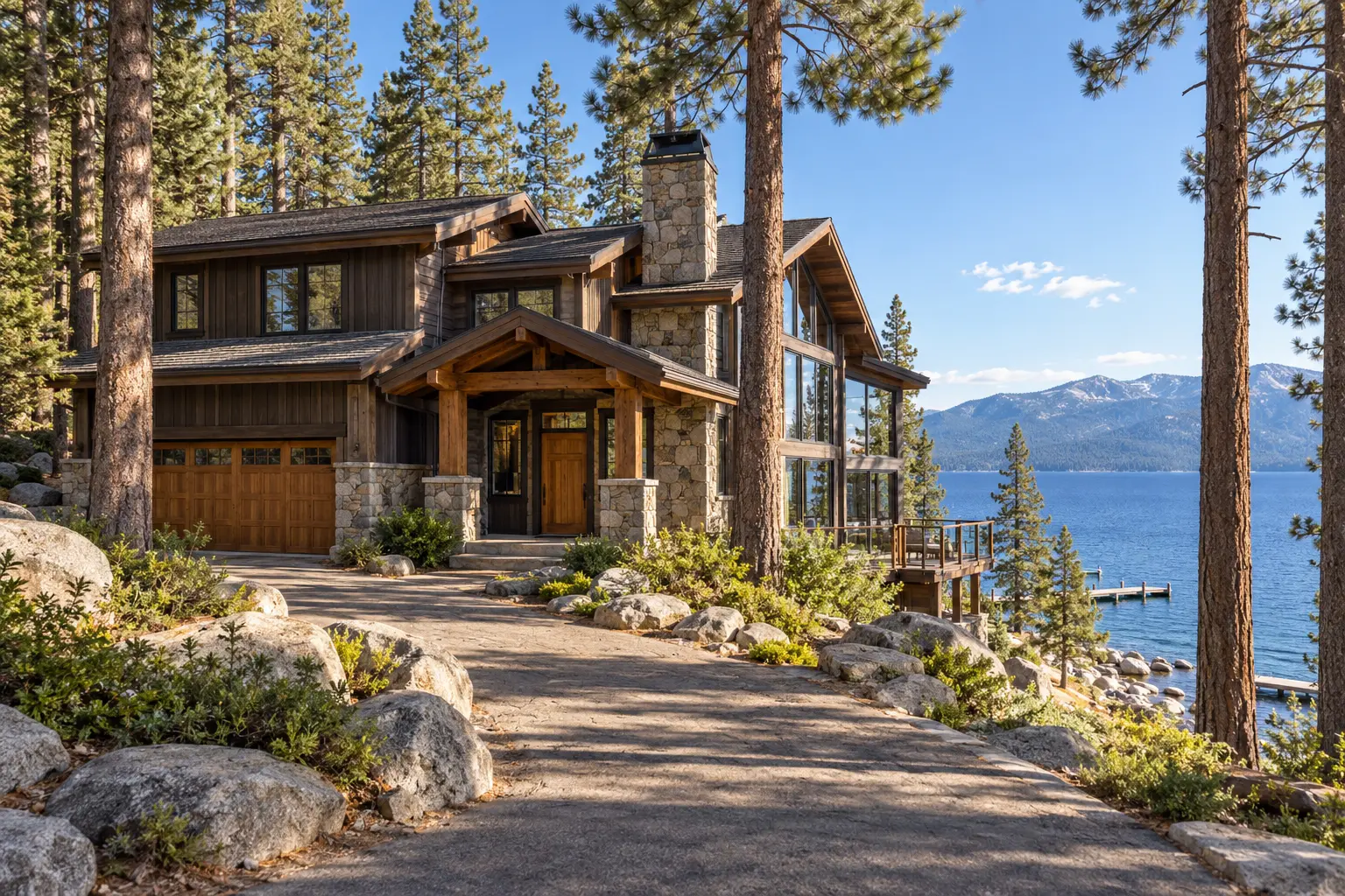 West Shore lake house