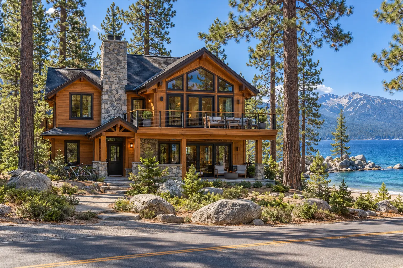 Camp Richardson lake house