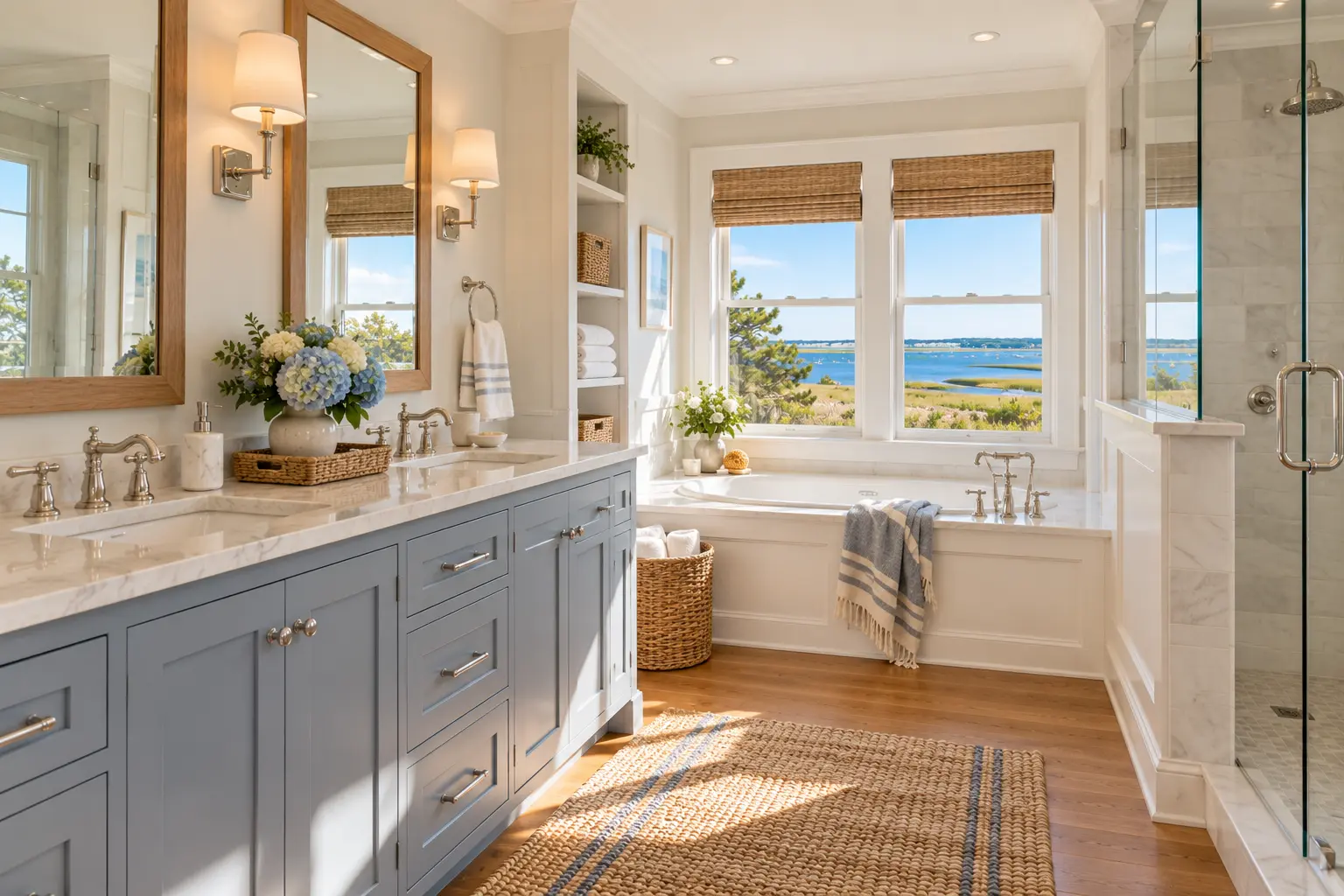 Harbor light house: the bathroom