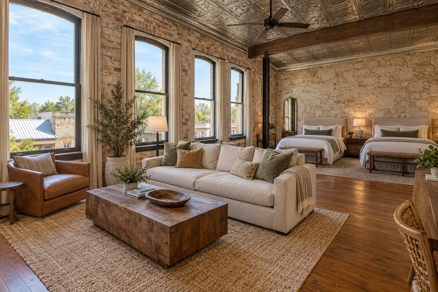 Main Street loft