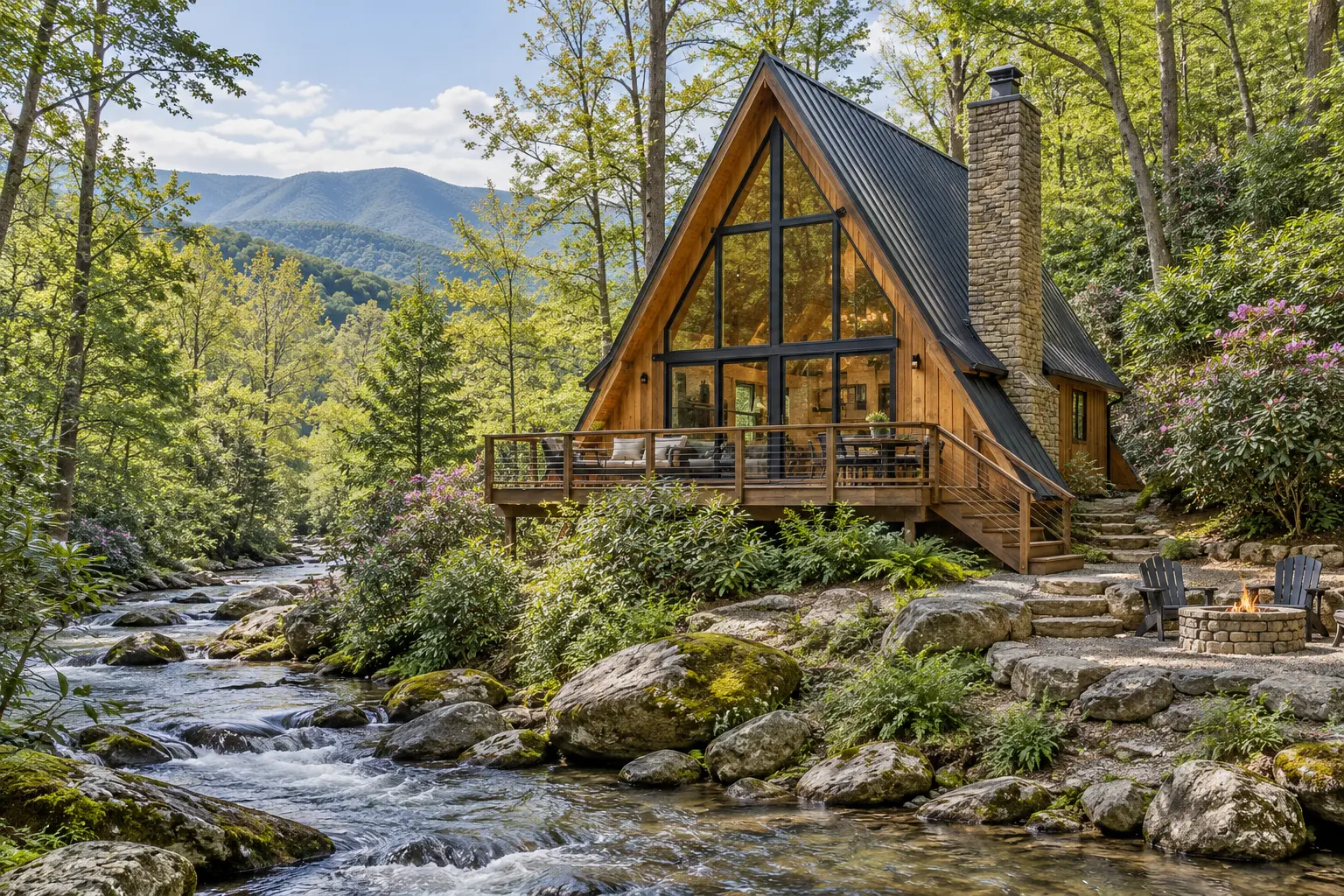 Laurel Fork A-frame