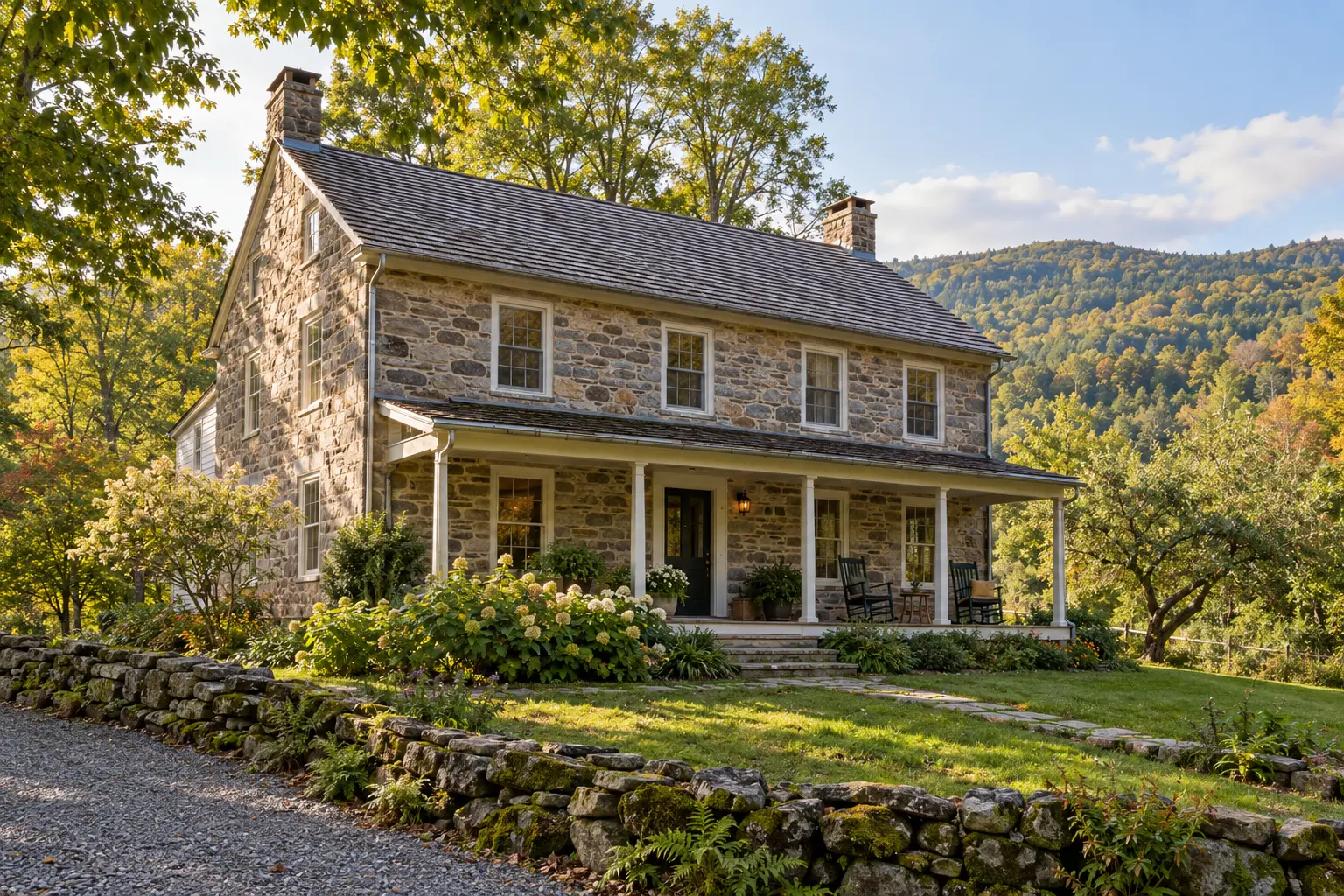 Stone Ridge farmhouse
