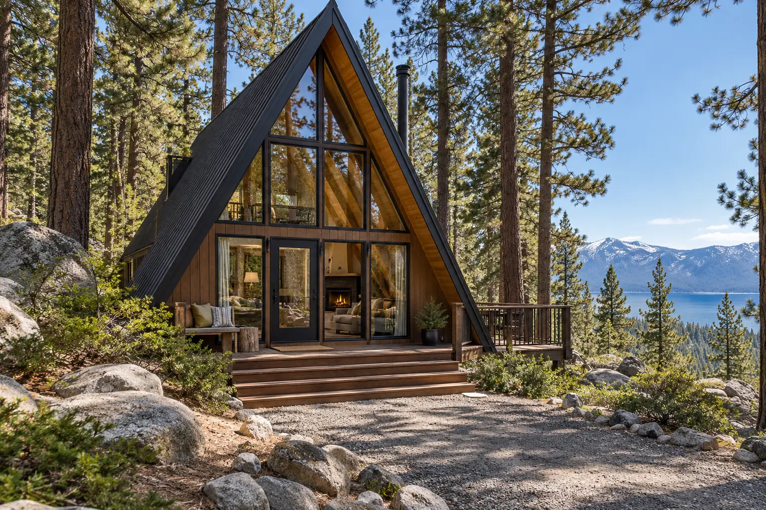Heavenly Valley A-frame