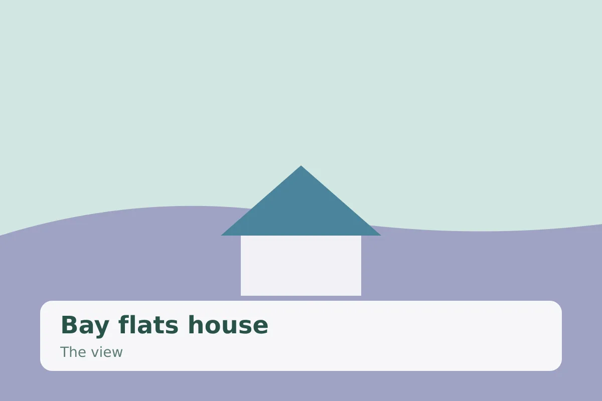 Bay flats house