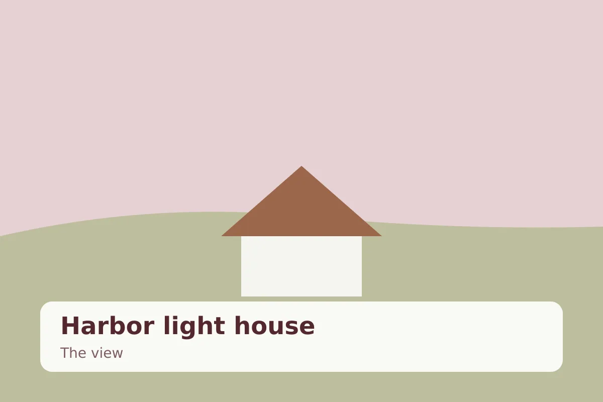 Harbor light house