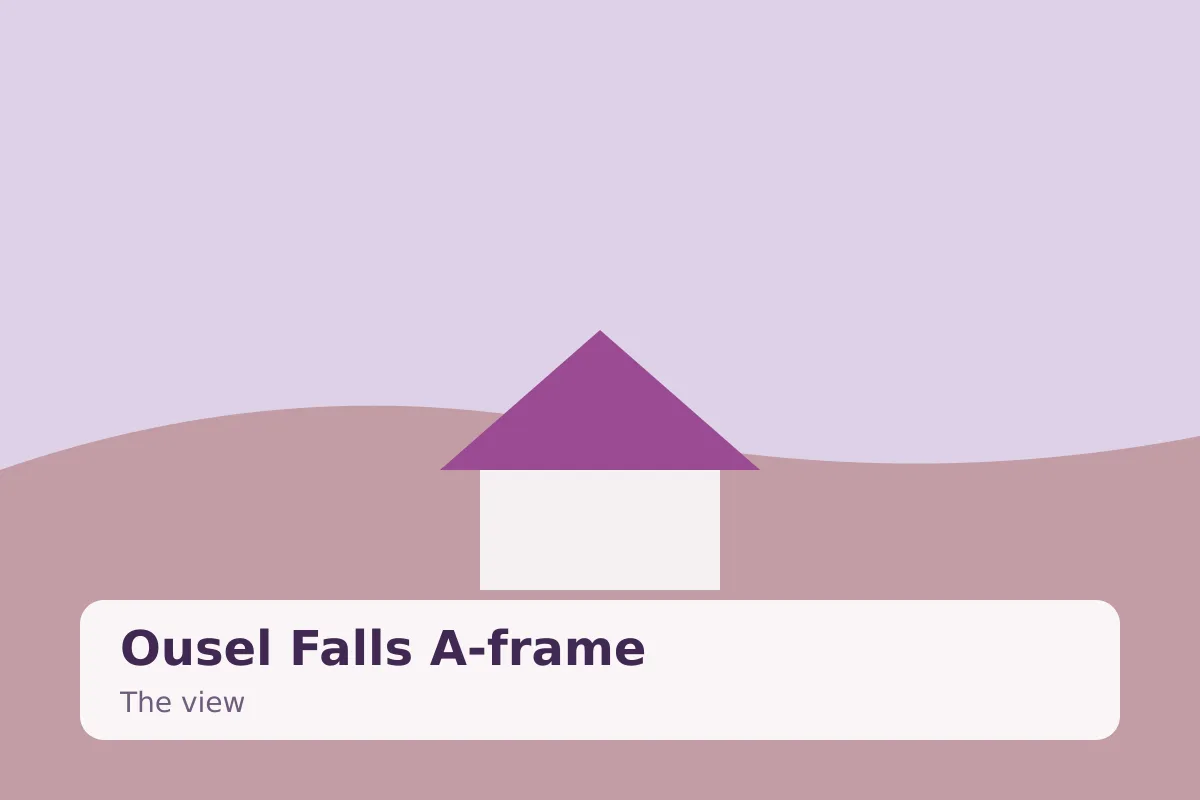 Ousel Falls A-frame