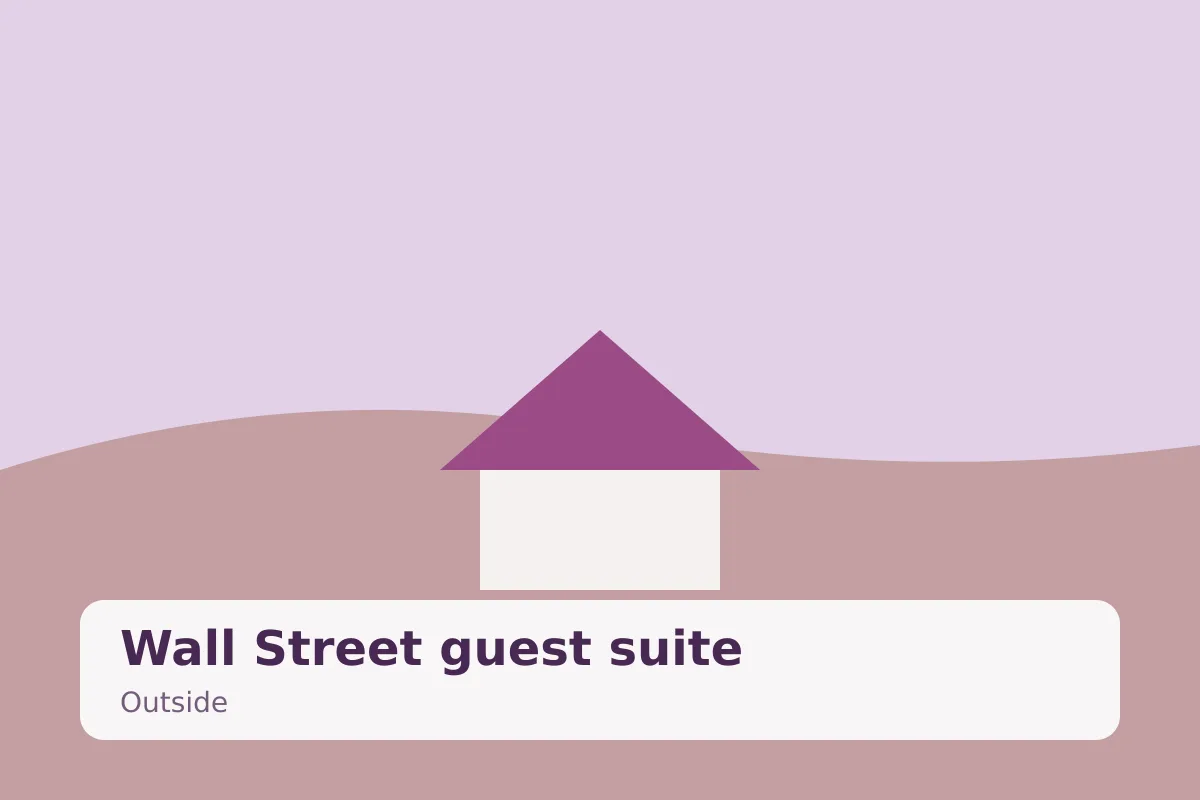 Wall Street guest suite — outside